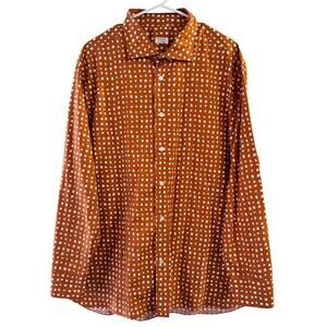 BORRIELLO NAPOLI Hand Made Long Sleeve Casual Button Down Men’s Shirt